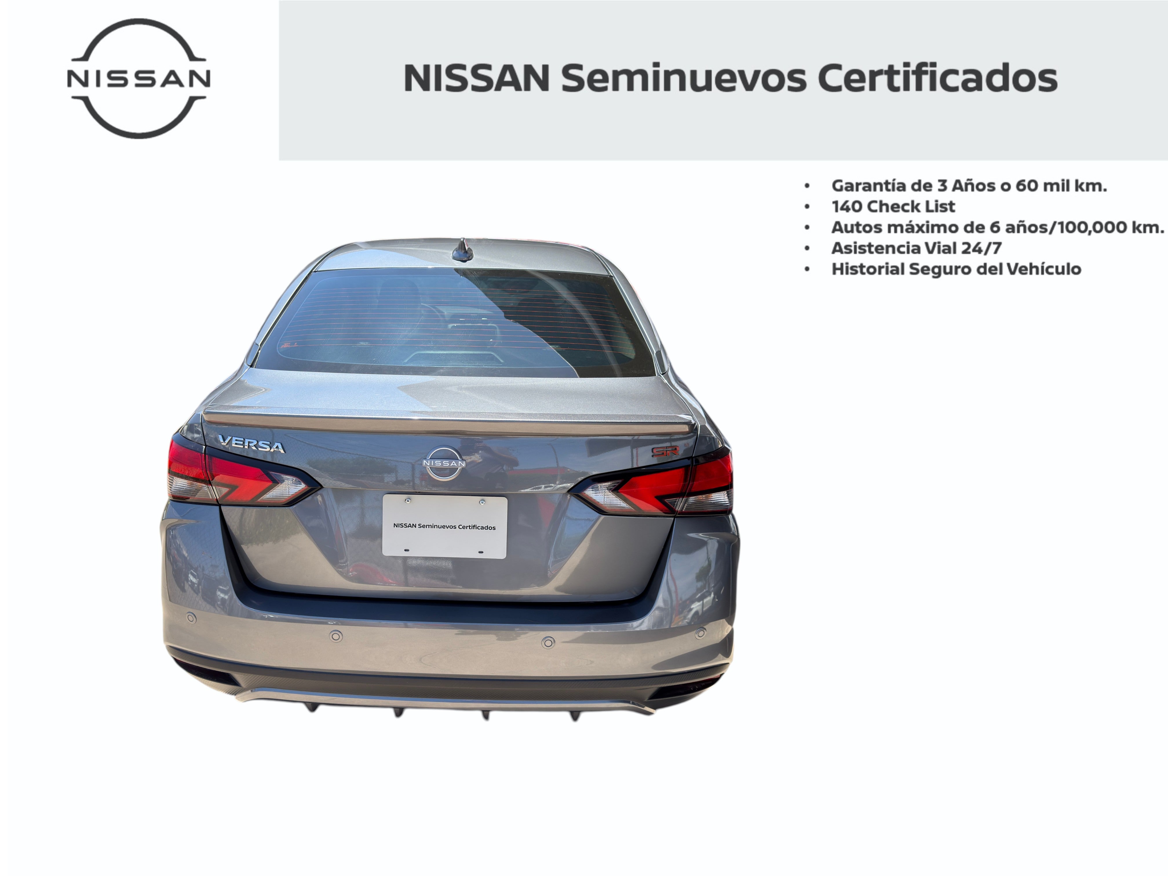 2025 Nissan VERSA 4P SR L41.6 AUT