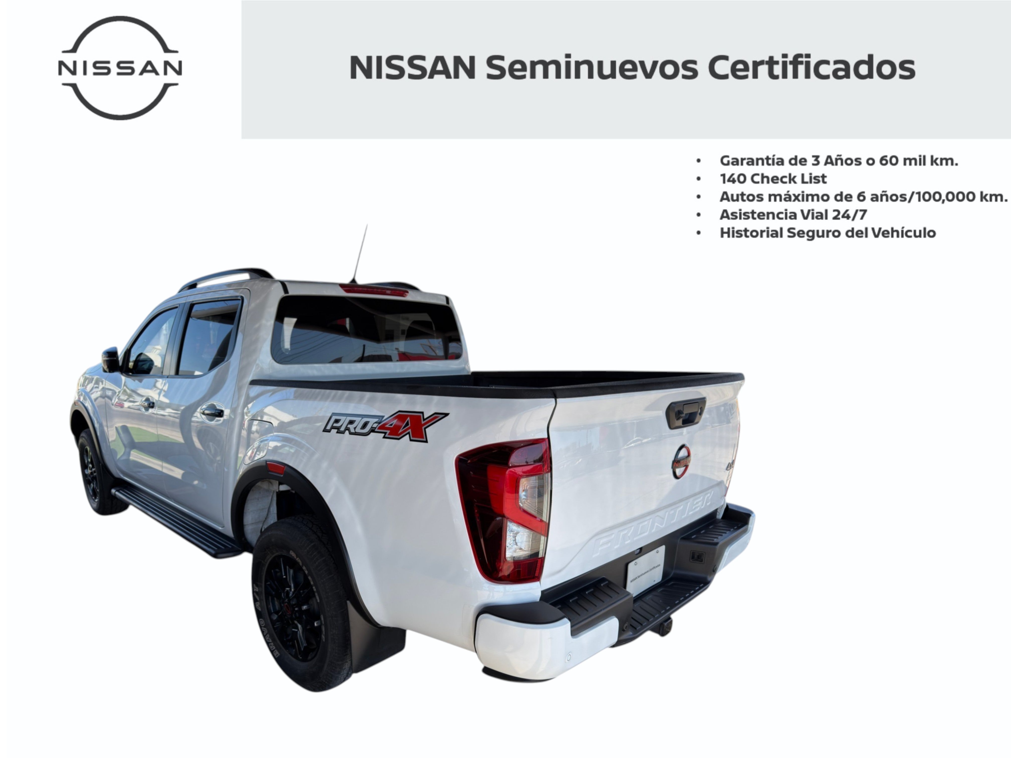 2024 Nissan FRONTIER 4P PRO-4X V63.8 AUT 4X4